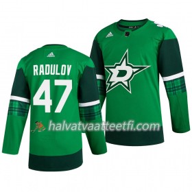 Miesten NHL Dallas Stars Pelipaita Alexander Radulov 47 Adidas 2019-20 St. Patrick's Day Authentic
